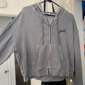 PINK zip hoodie
